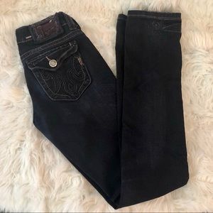 ⭐️MEK⭐️ Distressed Denim Jeans Geneva Sz 26 x 34